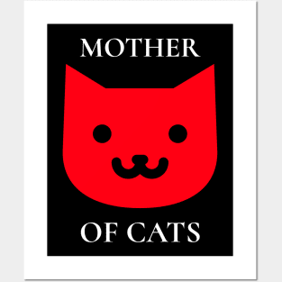 Cat Mom Posters and Art